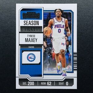 Tyrese Maxey - 2023-24 Panini Contenders #7